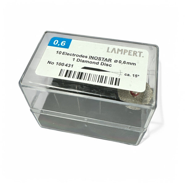 10 Electrodes INOSTAR 0.6mm with Diamond Disc