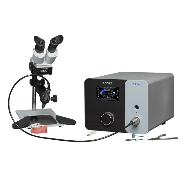 PUK D6 with SM6 microscope & argon gas regulator