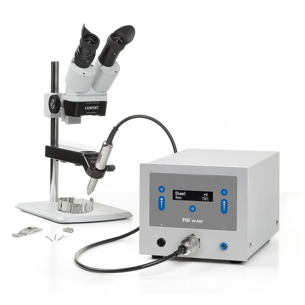 PUK W420 with welding microscope