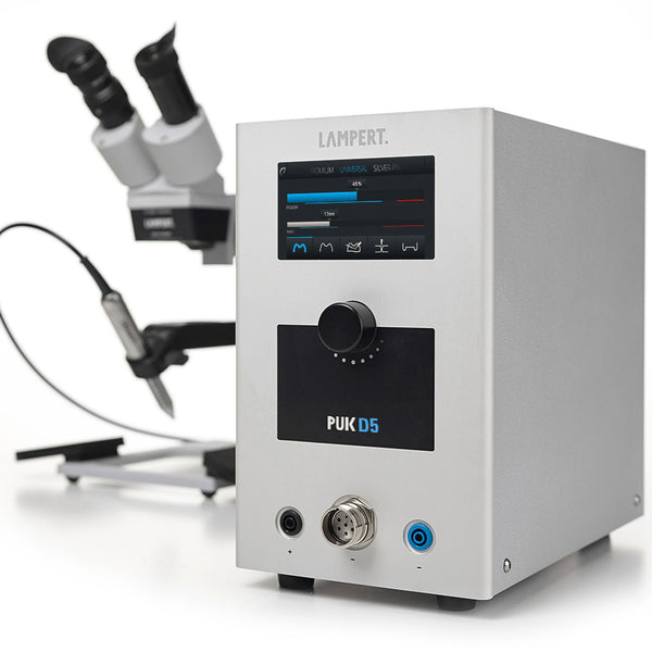 PUK D5 with SM5.1 Microscope & Argon Gas Regulator